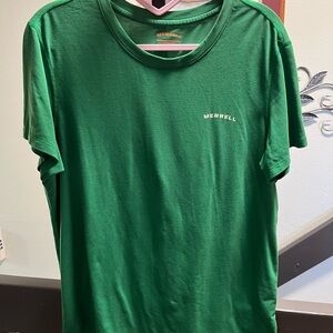 Merrell Vibrant Green Short Sleeve Tee #274